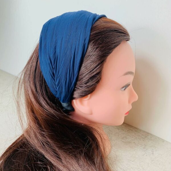 Haarreifen Crash navyblau